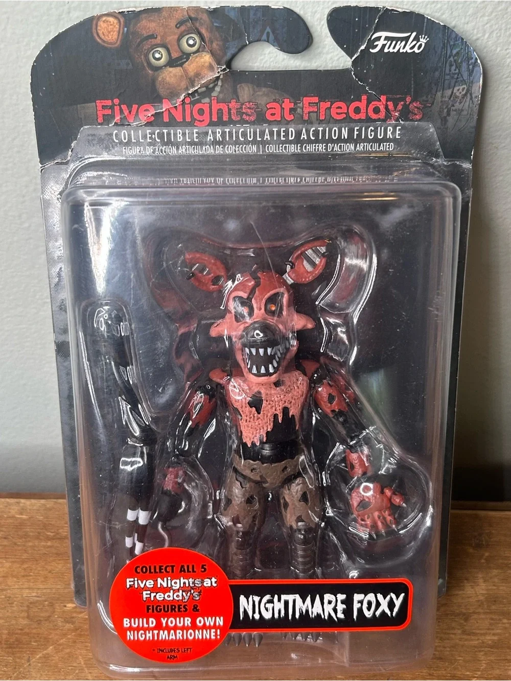 Five Nights At Freddy’s Endo Series Classic Freddy + Withered Figure NEW 2025